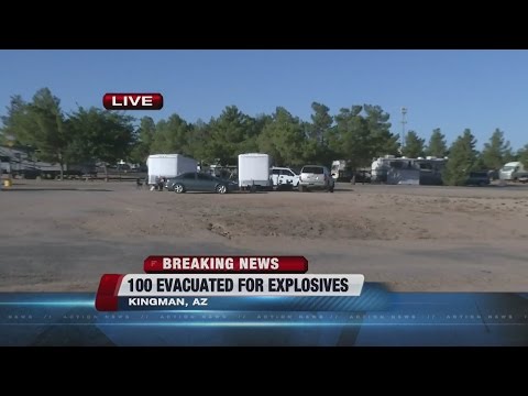 Update Explosives Found In Kingman