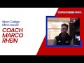 Ripon College Men’s Soccer – Coach Marco Rhein