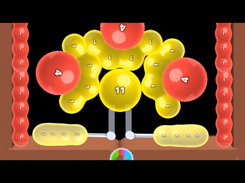 Melty Bubble vs man runner 2048 - jelly 2048 ball New Update Gameplay walkthrough Mobile New Level