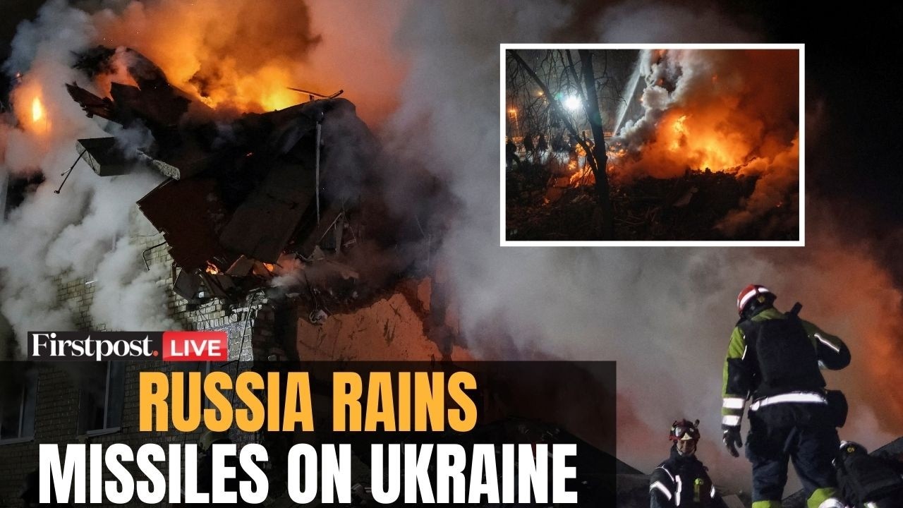 Russia Hits Ukraine LIVE: Russia Launches Missile Strike On Kyiv And Kharkiv | Firstpost | N18G