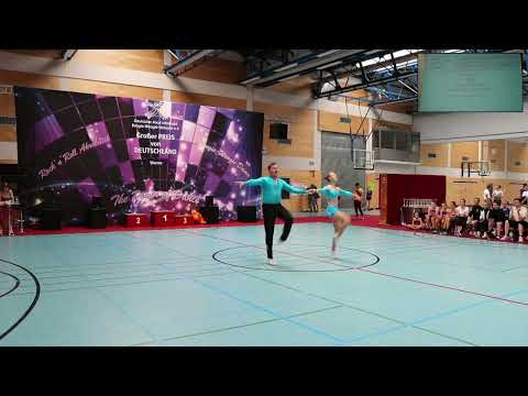 Julia Forberger und Maximilian Senftleben, Acorbatic B-Klasse 4.Platz