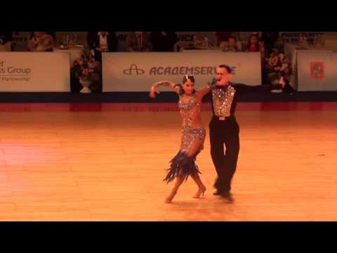 Dmitry Marchenko - Anastasia Rybalko DanceForum 2017 WDSF int Open Latin Presentation