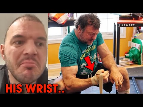 ERMES SAYS DEVON DESTROYED HIS HAND & WRIST IN SPARRING?