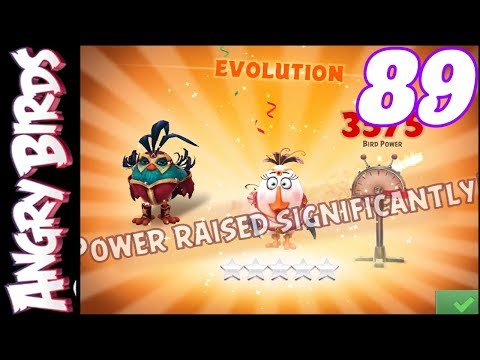 EVOLVING MATILDA TO 75 - TEAM POWER 21621 - ANGRY BIRDS EVOLUTION - LET'S PLAY #89