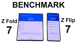 Samsung Galaxy Z Fold 7 vs Z Flip 7 - BENCHMARK COMPARISON