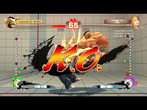 SSF4 AE 2012 Zangief (zangitan) vs Cody (Tangible Mussel4) Japanese Ranking Match