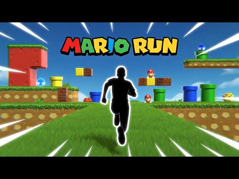 SUPER MARIO RUN Immersive Interactive Warm Up 🍄 | Level UP Parkour | Viral Interactive Game