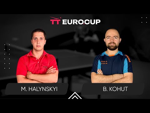 09:55 Mykola Halynskyi - Bohdan Kohut 07.04.2024 TT Euro.Cup Ukraine Elite.TABLE 4
