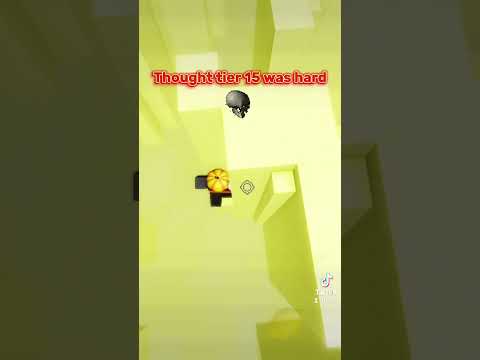 Lemon Juice (Tier 15) completion (it doesn’t count lol) 😱 #roblox #obby #speedrun