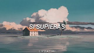 MÄGO DE OZ-Si Supieras//Letra//