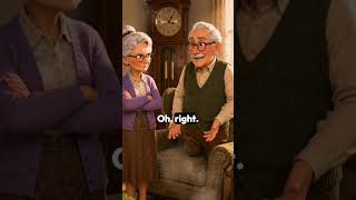 😂☕ Grandpa's Memory vs Grandma's Reality! ☕