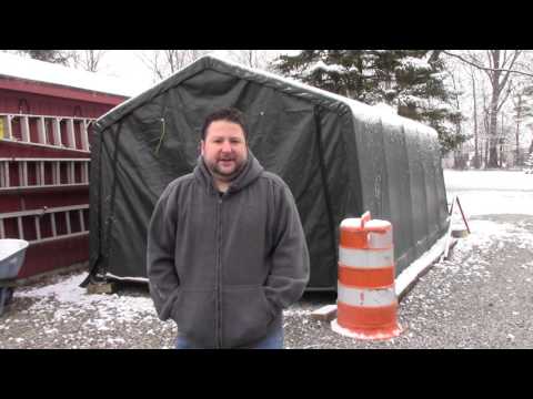 Review of Shelterlogic 10 X 20 Portable Garage from TSC