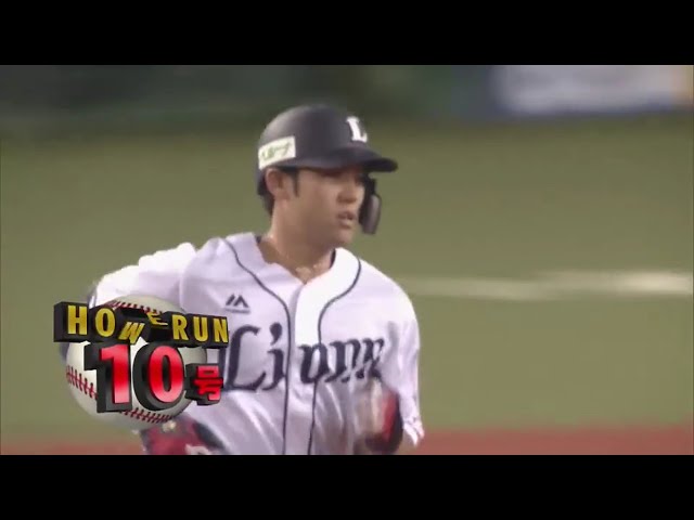【6回裏】大台到達!! ライオンズ・木村が第10号ソロホームランを放つ!! 2019/8/25 L-E