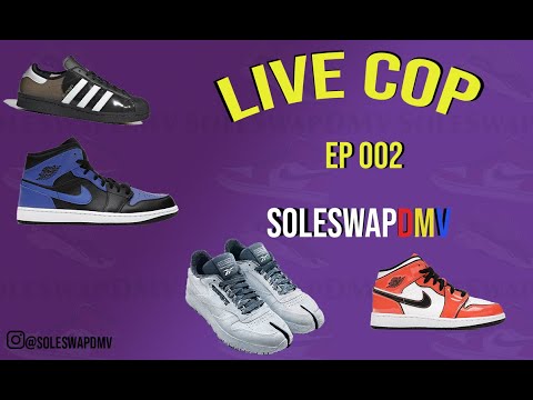 Reebok x Maison Margiela Bianchetto! Jordan 1 Mid ! +More! | Live Cop EP 002 | SoleSwapDMV
