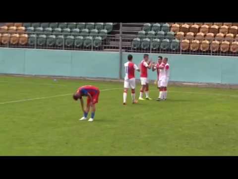 Farid Nabiyev(Slavia Prague) 2 goal and 1 assist against Viktoria Plzen