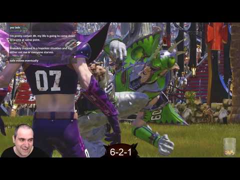 Blood Bowl 2 - Double A$$ Democracy - Game 10 vs. Dark Elves