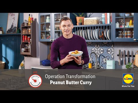 Operation Transformation Peanut Butter Chicken Curry Recipe with David Gillick