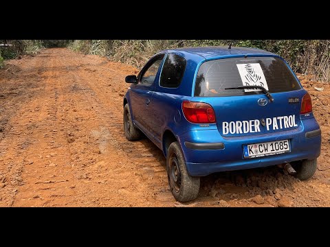 Crossing into Central Africa with the Nigerian Army (Cologne to Cape Town in my Yaris Cross)