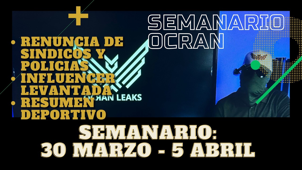Semanario OcraN! 30 Marzo - 5 Abril