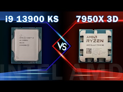 Intel Core i9 13900 KS Vs Ryzen 9 7950X 3D - Pick a Side