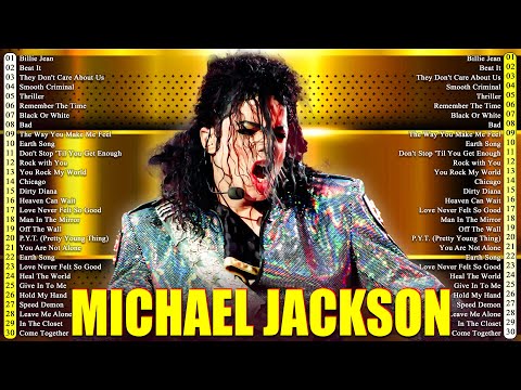 Michael Jackson Greatest Hits👑Top 20 Best Songs Of All Time - Best Of King Of Pop Full Album 80s #t6