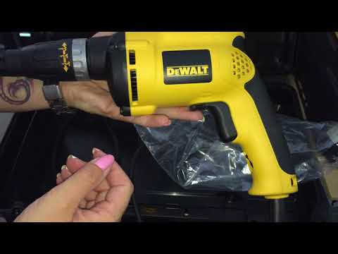 Сетевой шуруповерт DeWALT DW274K: мощность и надежность в работе