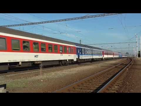350.003-0 ZSSK na vlaku R 442 Bohemia | v České Třebové obrat do Bratislavy