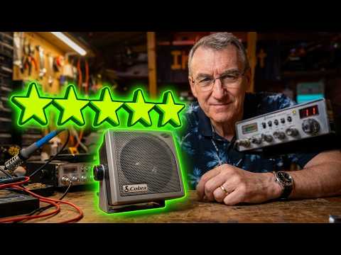 Cobra HG S300 CB speaker review