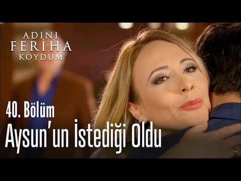 Aysun, Emir'le arayı düzeltti - Adını Feriha Koydum 40. Bölüm