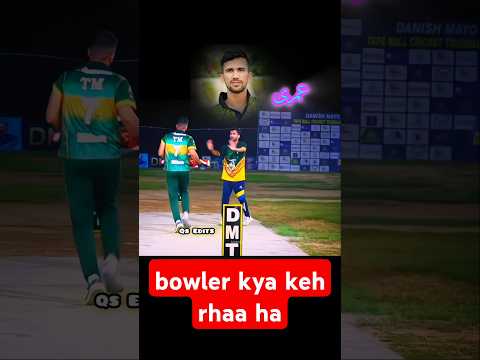 Umri pacer vs Taimoor mirza 😱 #tapeballcricket #shortsfeed #shorts #trending