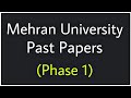 Mehran University Phase 1 Mcqs||Muet Past Papers 2022 Phase 1||Pak MCQS