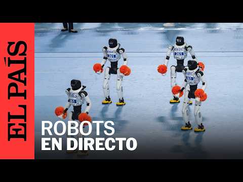 DIRECTO | Robots compiten en tira y afloja y en baile callejero en los JMRH | EL PAÍS