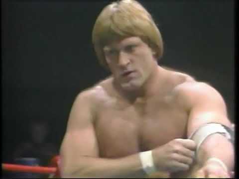 Paul Orndorff vs. Chick Donovan (match 3 of 3)/Orndorff on Brooks and challengers. WCW, March 1983