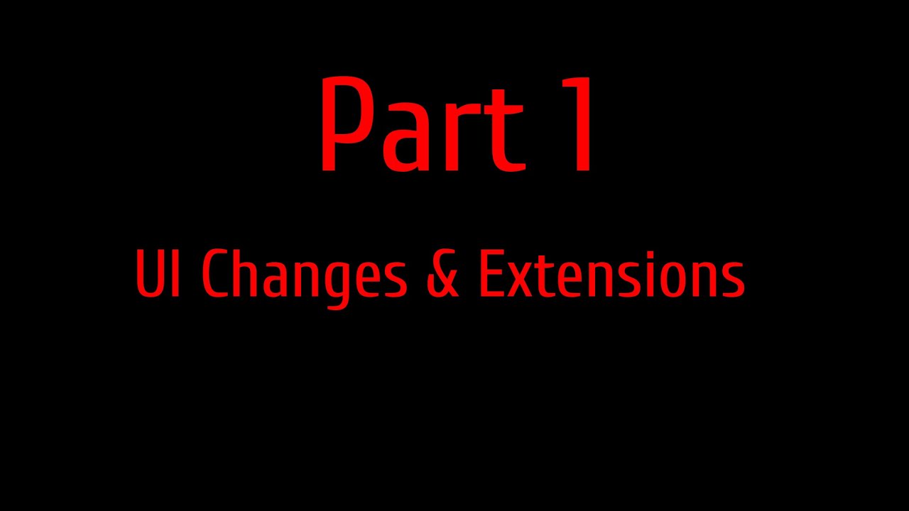 StableDiffusion, Part 1 - UI Changes & Extensions