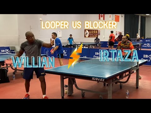 Willian DA SILVA [2500] vs Irtaza ALI [2163] - CCTTA Top 8 Semi Finals - 15 Jan 2023