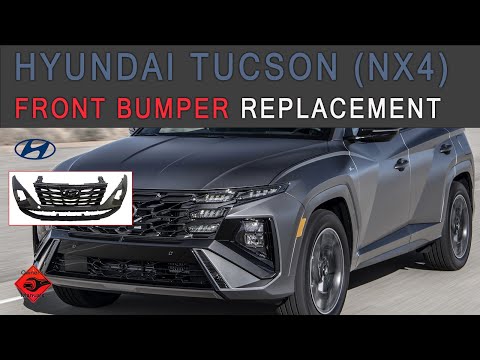 Hyundai Tucson (NX4) | Front Bumper Replacement | Radiator Grill Replacement