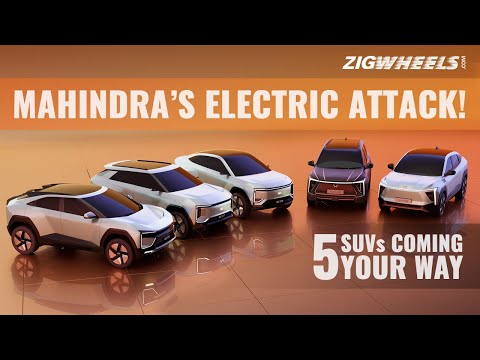 5 Mahindra Electric SUVs Revealed! | XUV e8, XUVe9, BE5, BE7, BE9 | Everything You Need To Know
