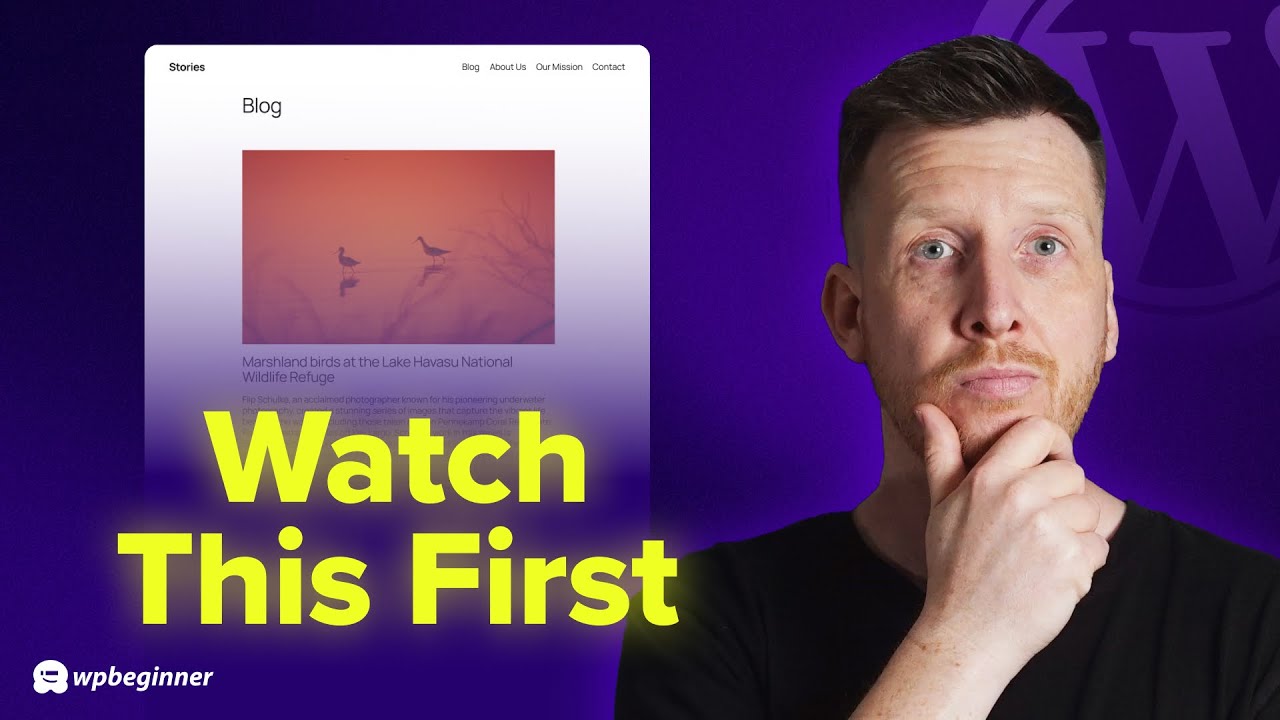 Stop Using the Default WordPress Theme