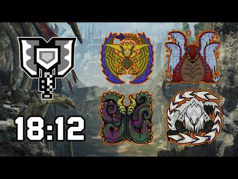 Monster Hunter Wilds - PROOF OF A HERO VS Charge Blade 18'12''73 (Practice)