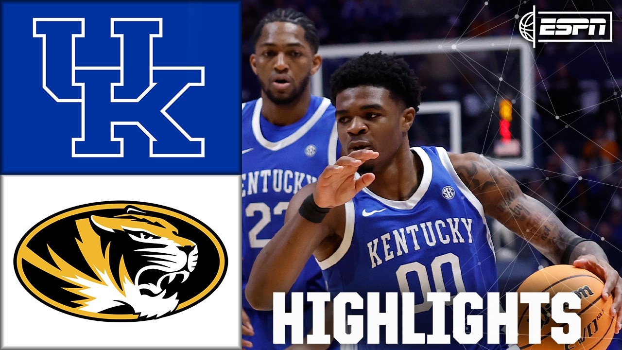 Kentucky Wildcats vs. Missouri Tigers | SEC MBB Tournament Highlights | ESPN College Basketball