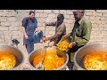 INSANE Pakistani Food VILLAGE WEDDING 4000 PEOPLE ULTRA RARE BREAKFAST Street Food In Pakistan