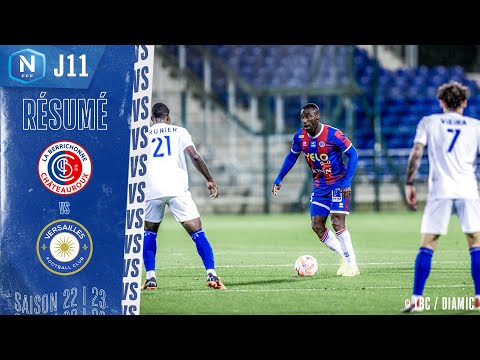 J11 I  La Berrichonne de Châteauroux- FC Versailles  (0-1) I National FFF 2022-2023