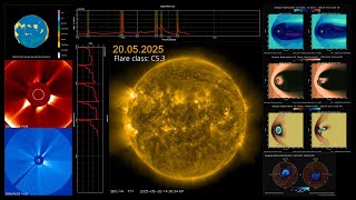 Solar flare: 20.05.2025 class C5.3