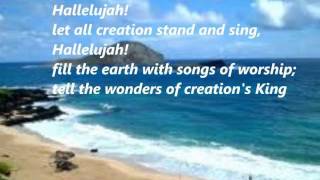 Creation Sings the Father&#39;s Song with lyrics Keith and Kristyn Getty