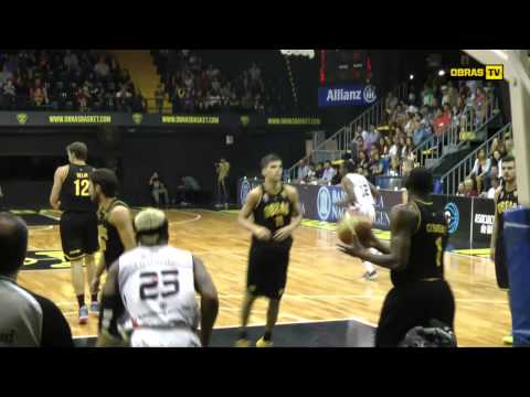 Highlights Obras Basket 89-68 Quilmes (19-2-2015)