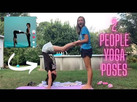 2 People Yoga Poses!!