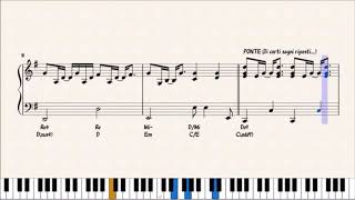 HO CAMBIATO I PIANI - ARISA - ACCOMPAGNAMENTO PIANISTICO