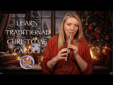 Silent Night – Tin Whistle Lesson 🎄 | Traditional Christmas Carols with Kirsten Allstaff