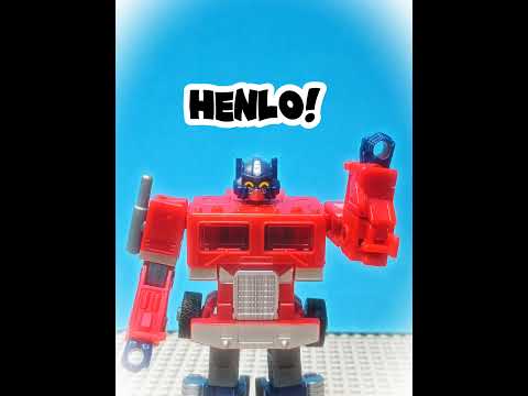 Duality of Prime #transformers #optimusprime #stopmotion #duality #meme #g1 #bayverse #truck