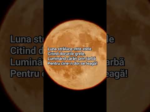 Luna străluce-ntre stele #tu_esti_o_comoară